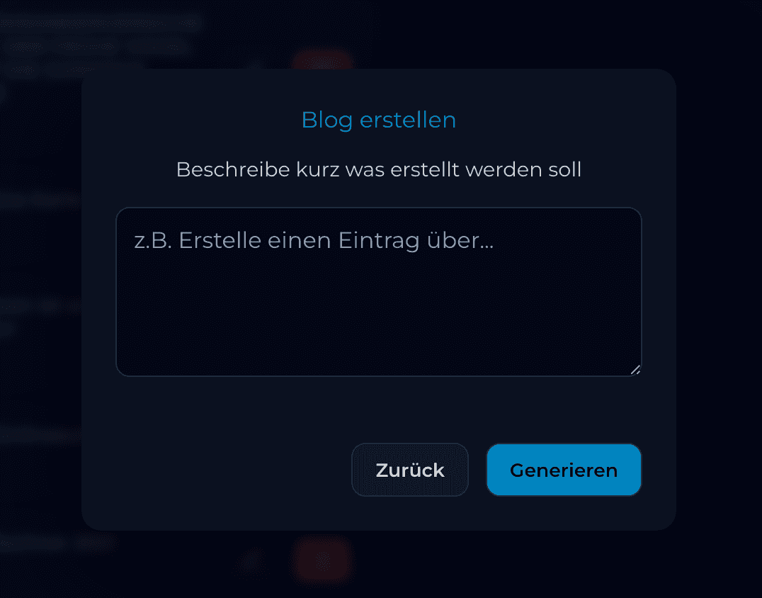 AI Prompt System
