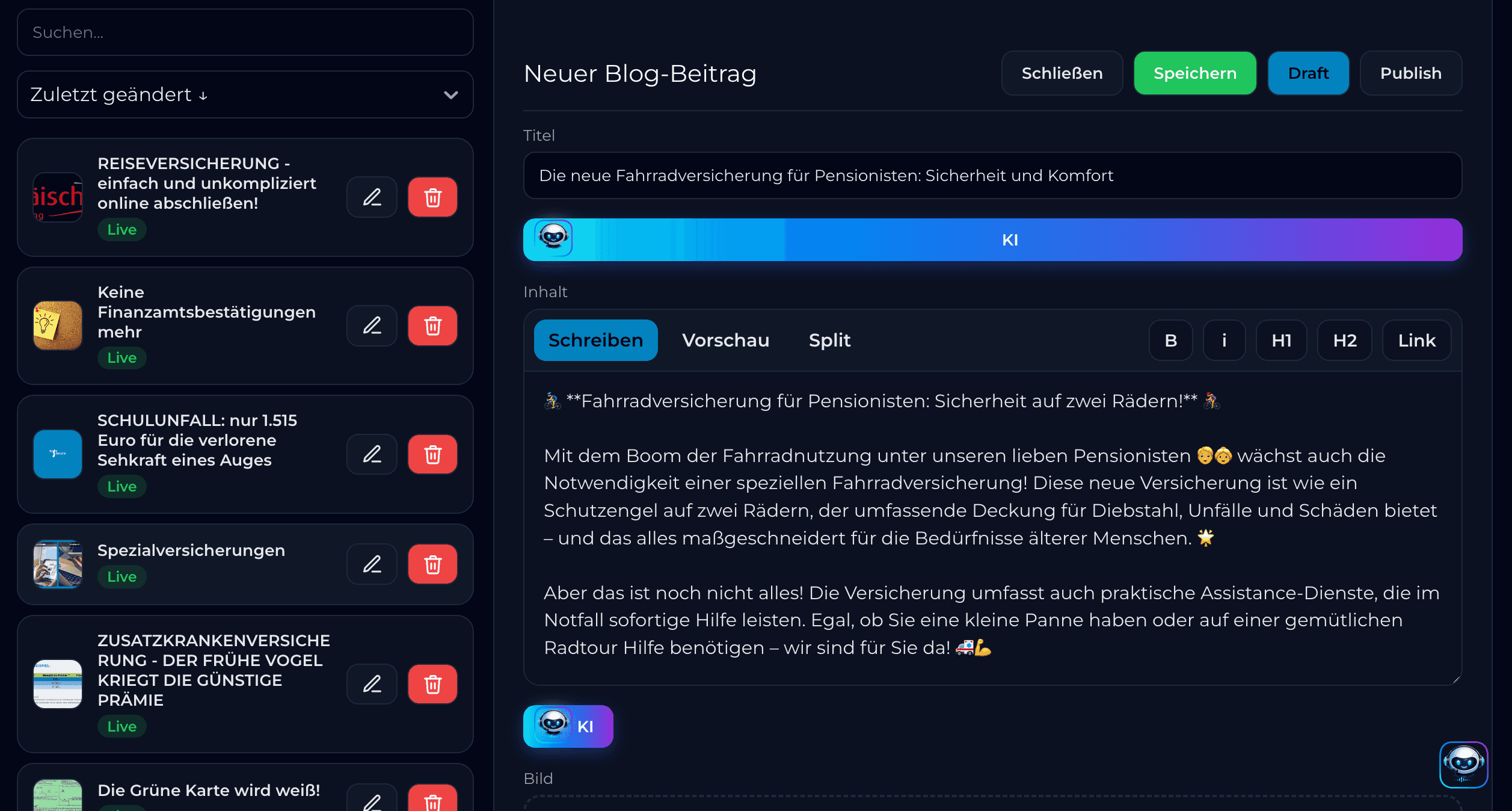 AI CMS Editor