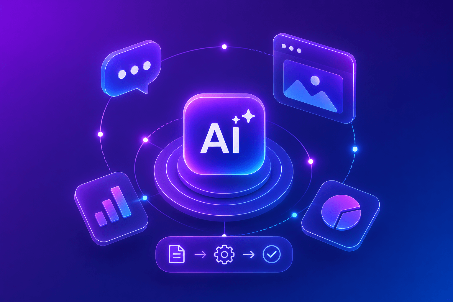 AI Interfaces Illustration